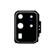 Lentille de caméra arrière et adhésif Samsung Galaxy S20 Ultra/S20 Ultra 5G Blanc