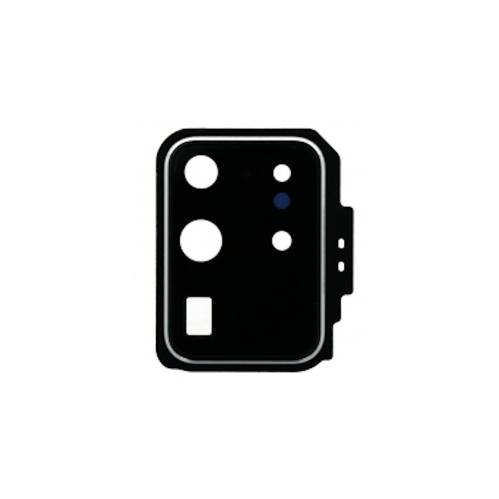 Lentille de caméra arrière et adhésif Samsung Galaxy S20 Ultra/S20 Ultra 5G Blanc