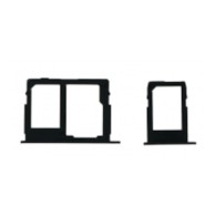 Tiroir de carte sim Samsung Galaxy J7 Pro Dual Card Version Noir