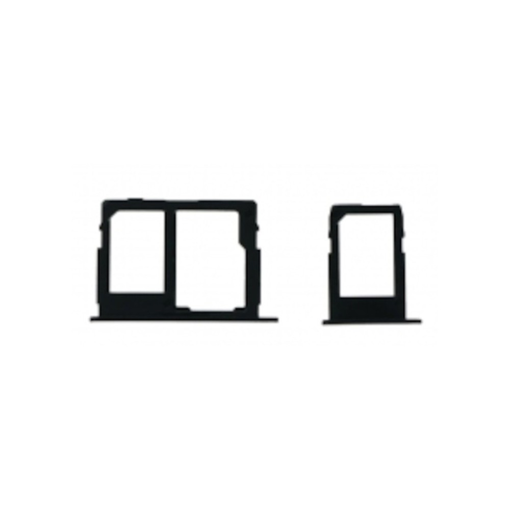 Tiroir de carte sim Samsung Galaxy J7 Pro Dual Card Version Noir