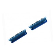 Touche latéral ( volume et power) Samsung Galaxy A7 (2018) 2pcs in one set Bleu