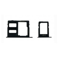 Tiroir de carte sim Samsung Galaxy A6 Plus 2018/A6 2018 Single Card Noir