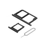 Tiroir Double SIM Premium Samsung Galaxy A6 Plus 2018 / A6 2018 Noir
