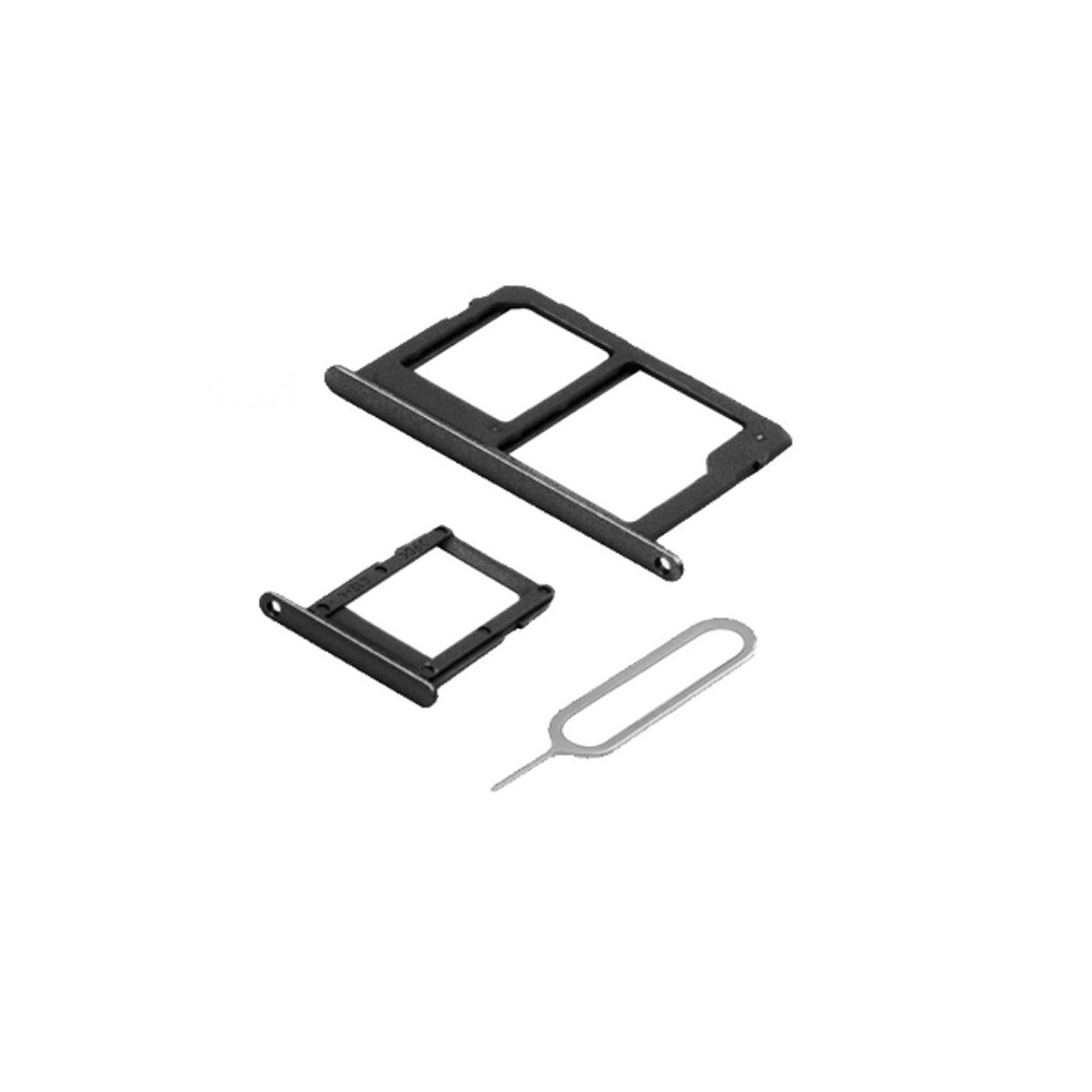 Tiroir Double SIM Premium Samsung Galaxy A6 Plus 2018 / A6 2018 Noir