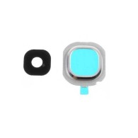 Lentille caméra arrière Samsung Galaxy J7 / J5 (2016) Blanc