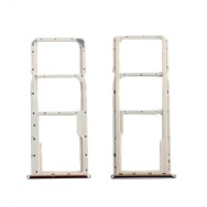 Double Tiroir SIM + SD pour Huawei Y7 (2018) Or