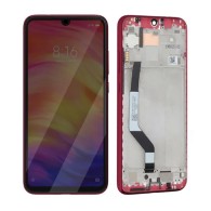 Écran Xiaomi Redmi Note 7 Rouge LCD sur châssis