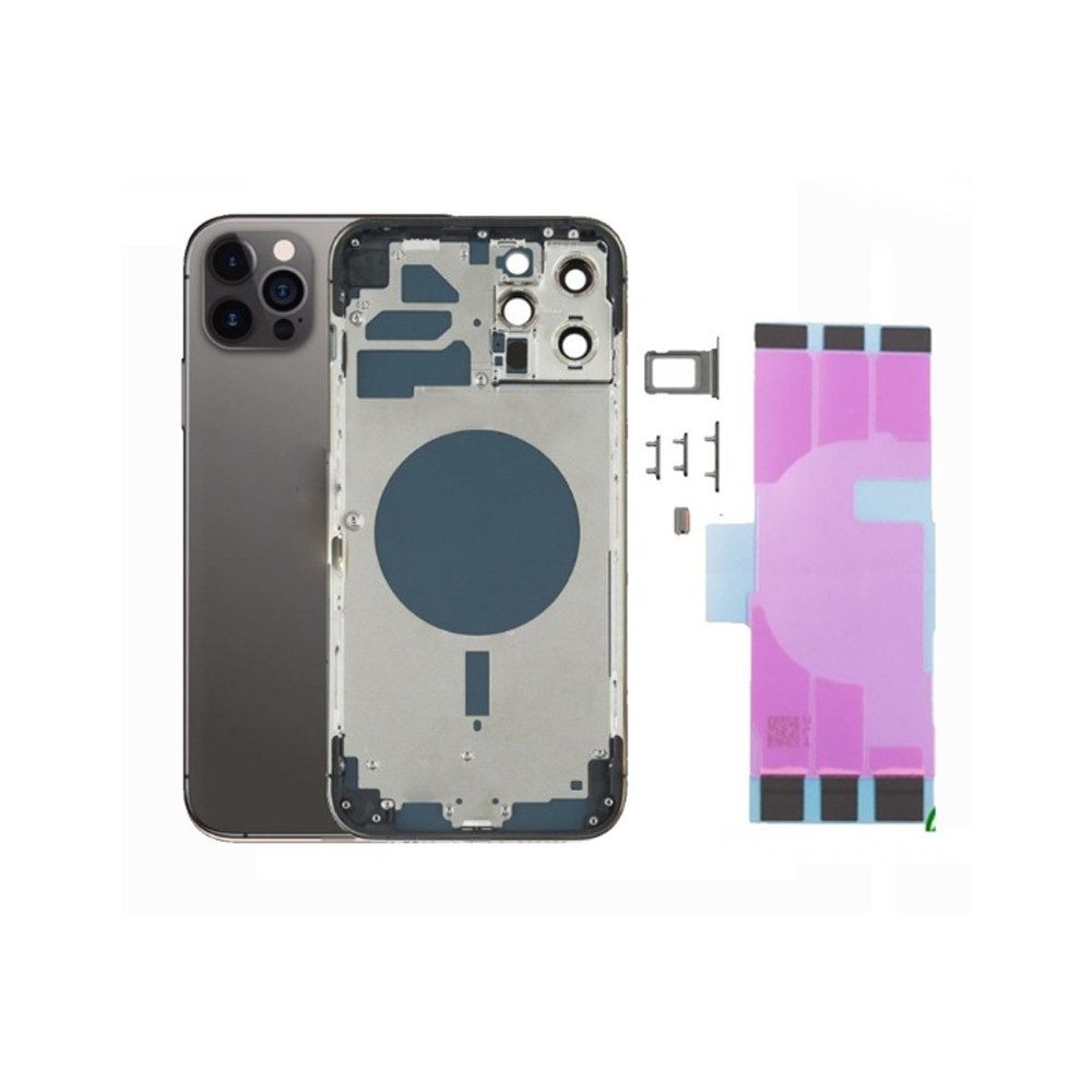 Châssis IPhone 12 Pro Max Noir Nu
