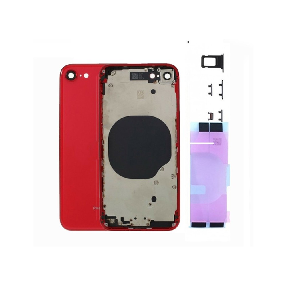 Châssis iPhone SE (2020) Rouge Nu