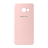 Vitre arrière coque batterie pour Samsung A5 2016 (A510F) ROSE/PINK LOGO+ADHÉSIF