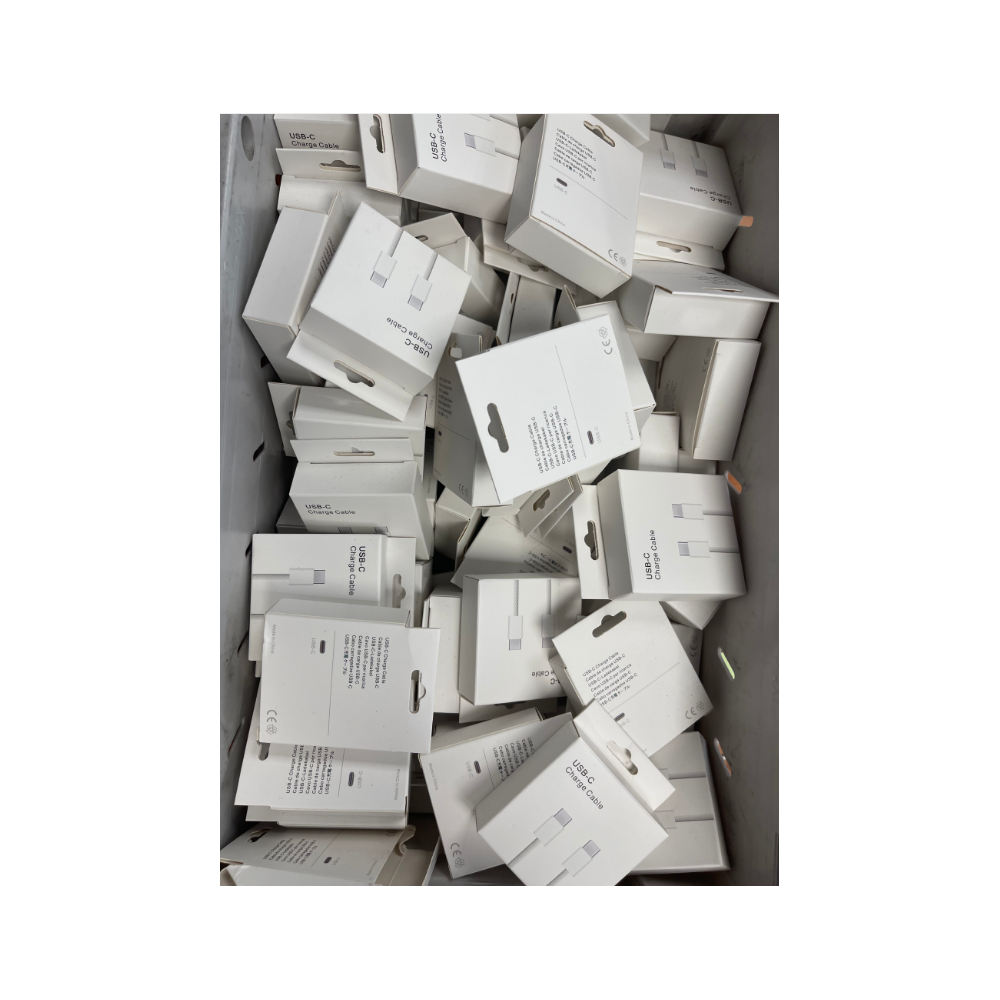 LOT DE 50 PCS Charge cable USB-C avec emballage