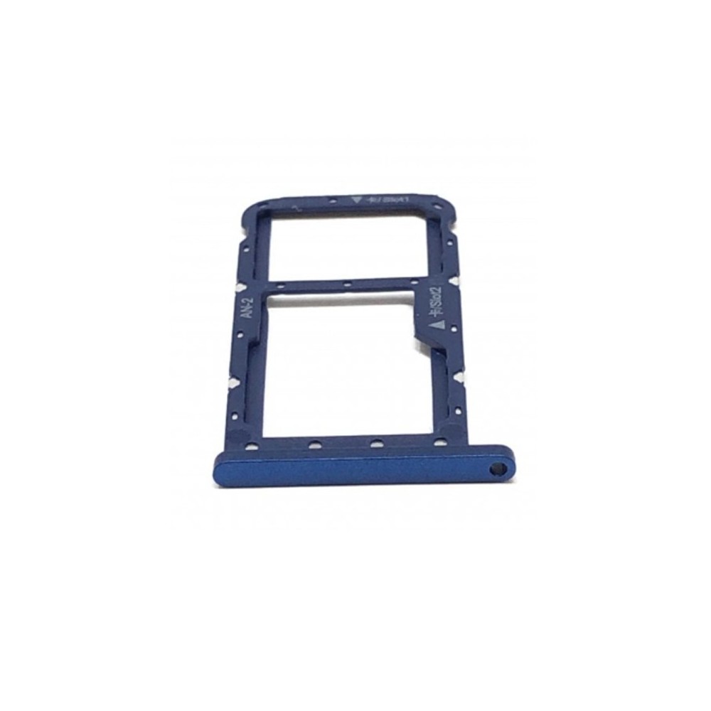 Tiroir Dual SIM Double Nano SIM/SD Carte Mémoire HUAWEI P20 Lite Bleu