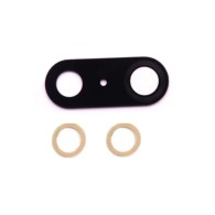 Lentille Vitre Verre pour Appareil Photo Caméra Arrière Huawei Y5 2018 + Adhésif