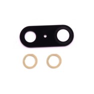 Lentille Vitre Verre pour Appareil Photo Caméra Arrière Huawei Y5 2018 + Adhésif