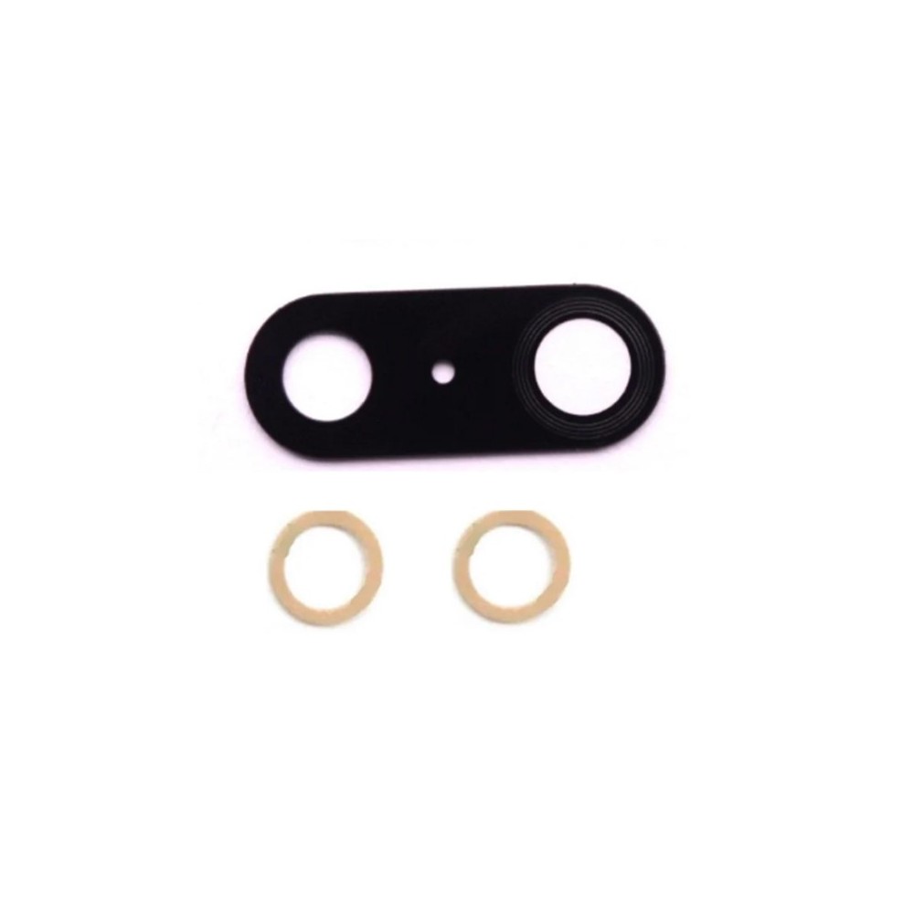 Lentille Vitre Verre pour Appareil Photo Caméra Arrière Huawei Y5 2018 + Adhésif