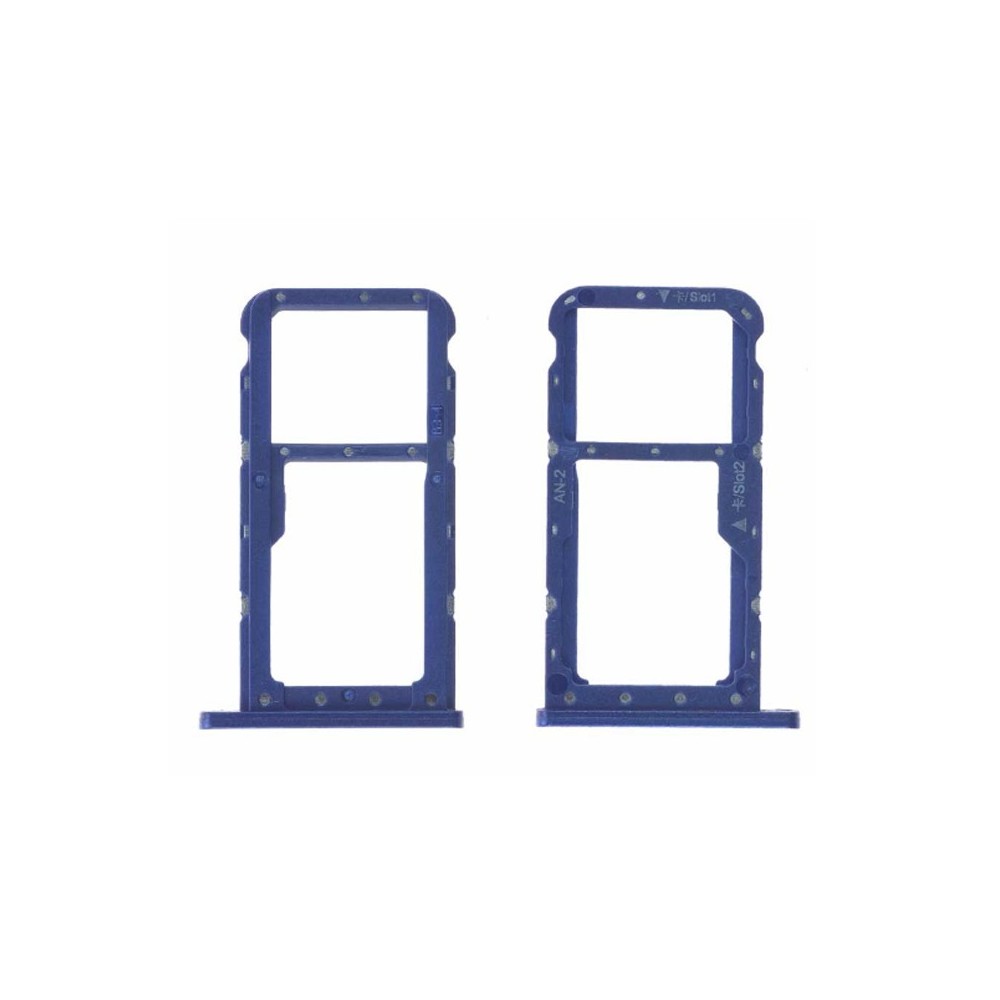 Tiroir cartes SIM et SD Bleu Huawei P20 Lite