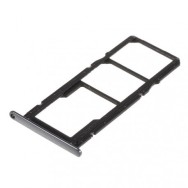 Double Tiroir SIM + SD pour Huawei Y6 (2018) Noir