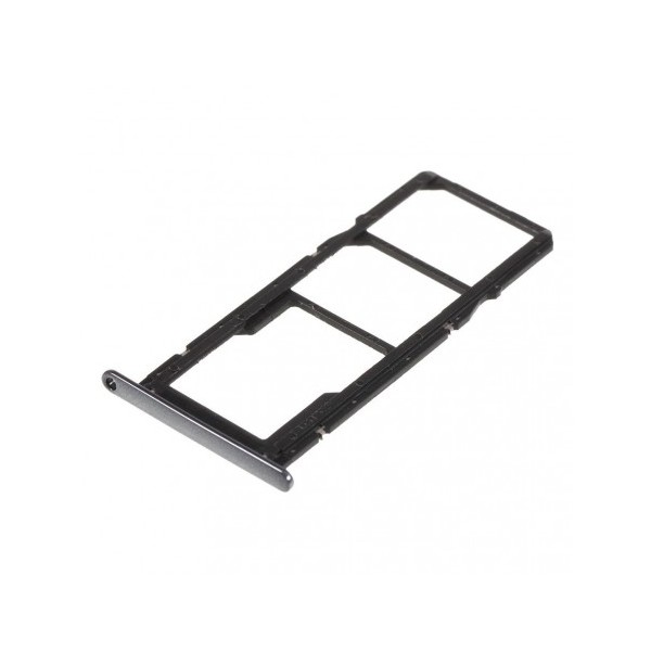 Double Tiroir SIM + SD pour Huawei Y6 (2018) Noir