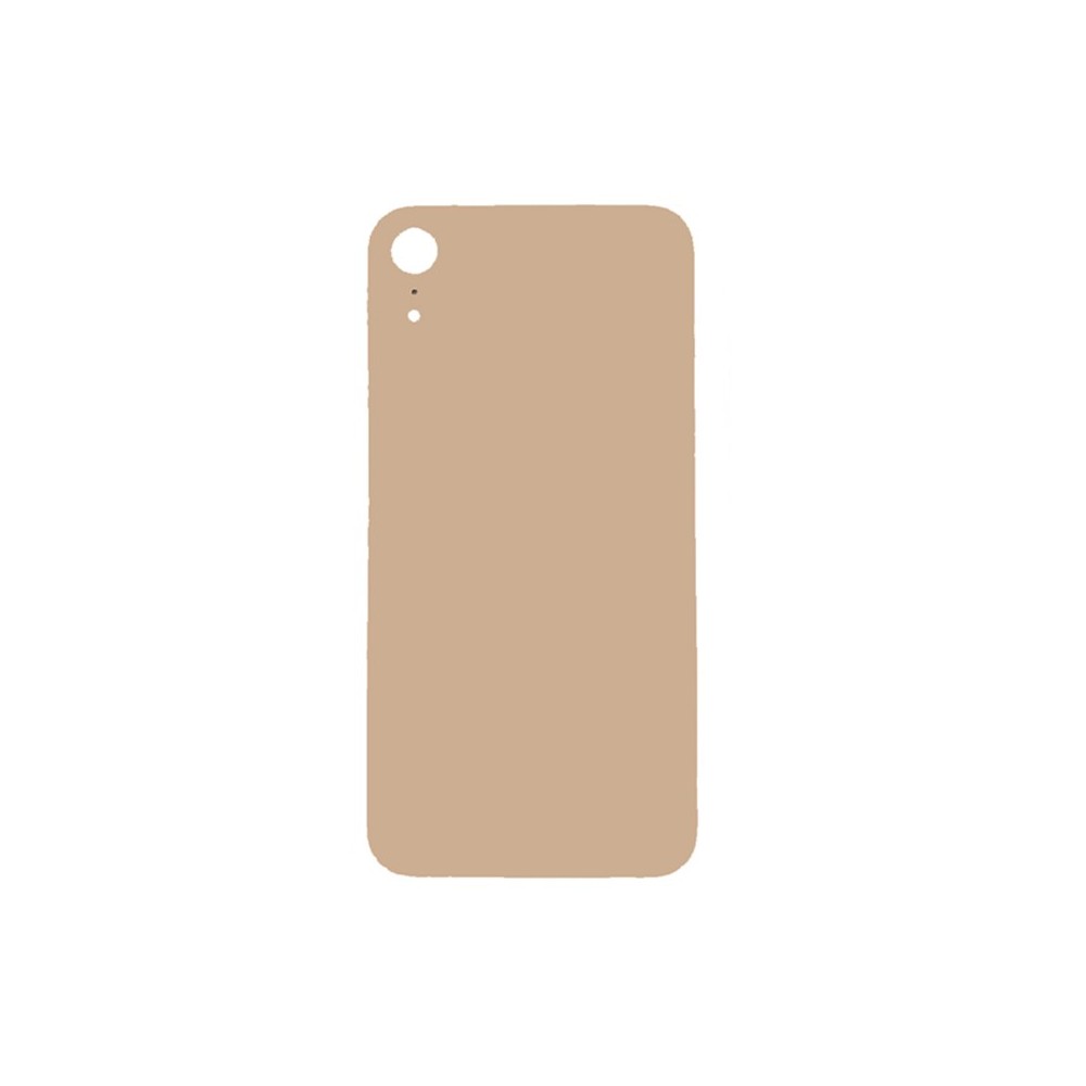 Vitre arrière iPhone XR Or