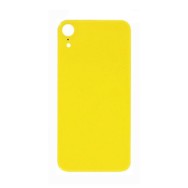 Vitre arrière iPhone XR Jaune