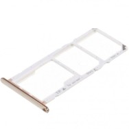 Double Tiroir SIM + SD pour Huawei Y6 (2018) Or