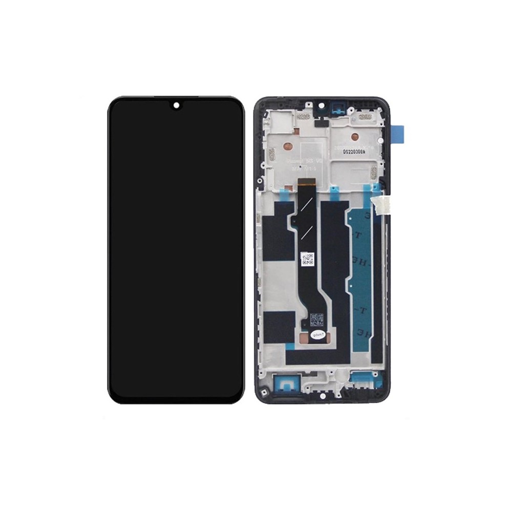 Ecran LCD + Vitre tactile sur châssis pour TCL 30 + Outils