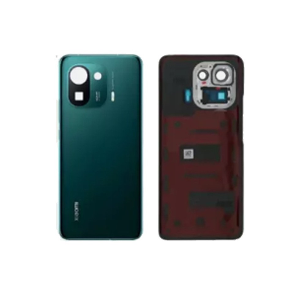 Vitre arrière avec lentille caméra pour Xiaomi Mi 11 Pro - Vert