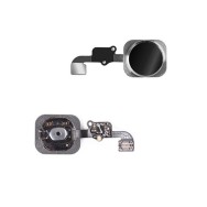 Nappe bouton home Noir iPhone 6 / 6 Plus