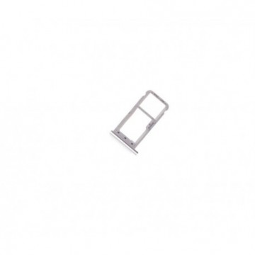 Tiroir SIM Huawei Y6 Pro (2017) Argent - Envoi gratuit 24h