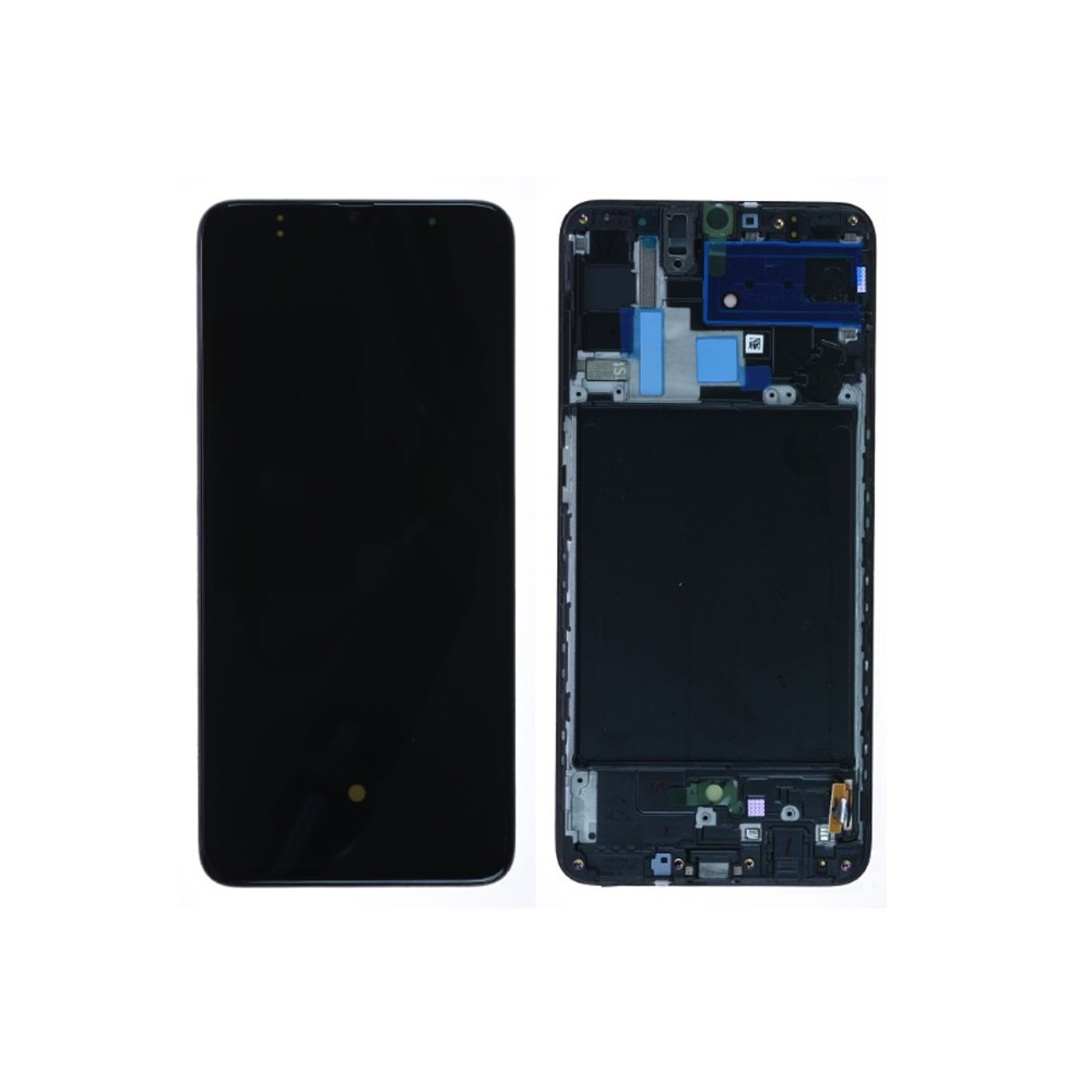 Écran Samsung Galaxy A70 (A705F) Noir LCD sur châssis