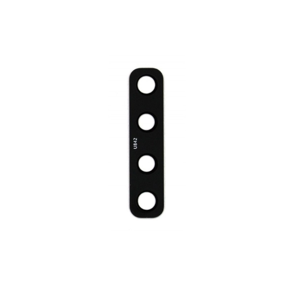 Lentille caméra arrière + contour Samsung Galaxy A9 2018 (A920F) Noir