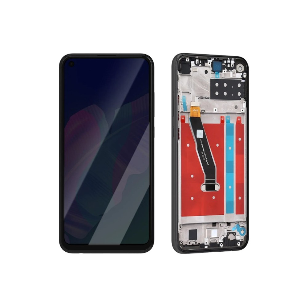 Écran Huawei P40 Lite Noir LCD sur châssis
