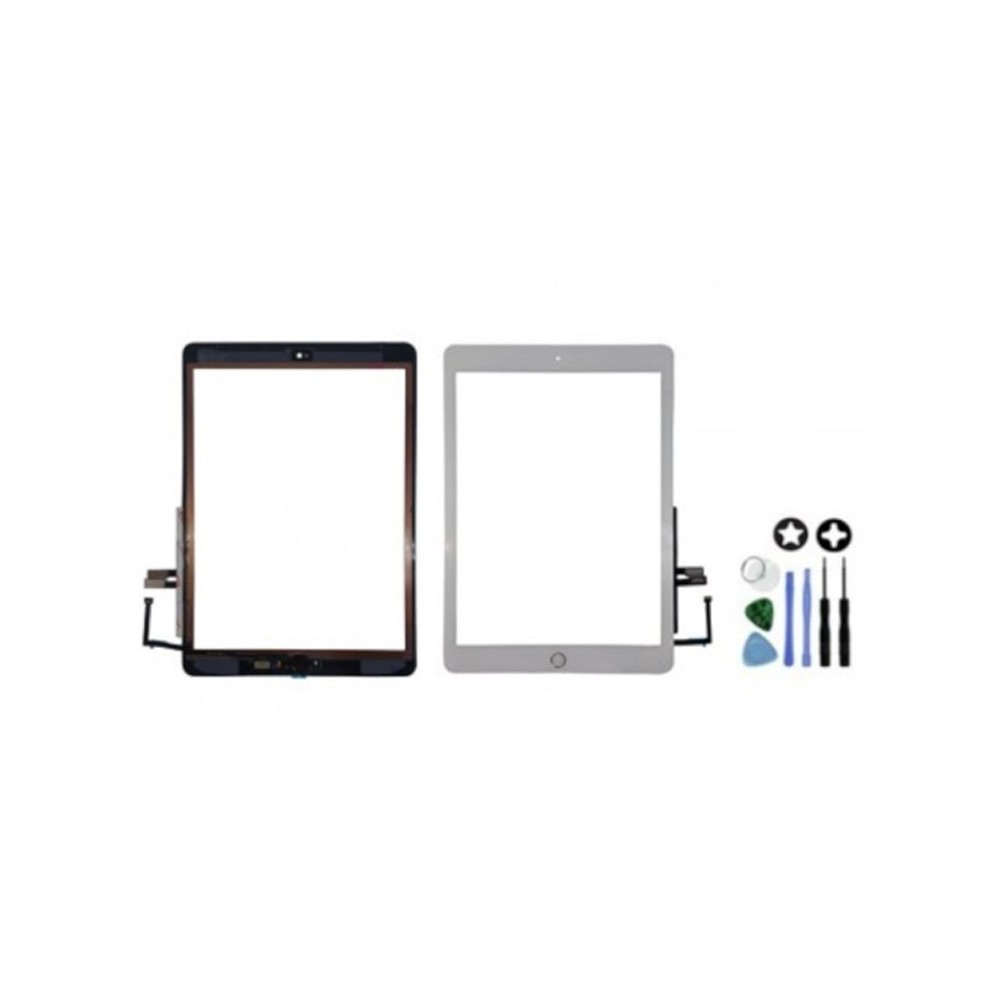 Vitre tactile iPad 6 (2017) Blanc