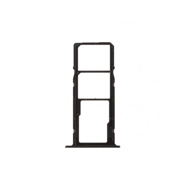 Double Tiroir SIM + SD pour Huawei Y5 (2018) Noir
