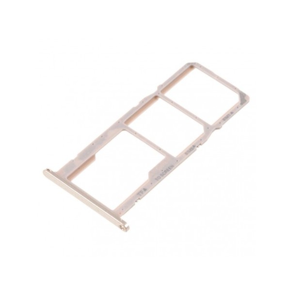 Double Tiroir SIM + SD pour Huawei Y5 (2018) Or