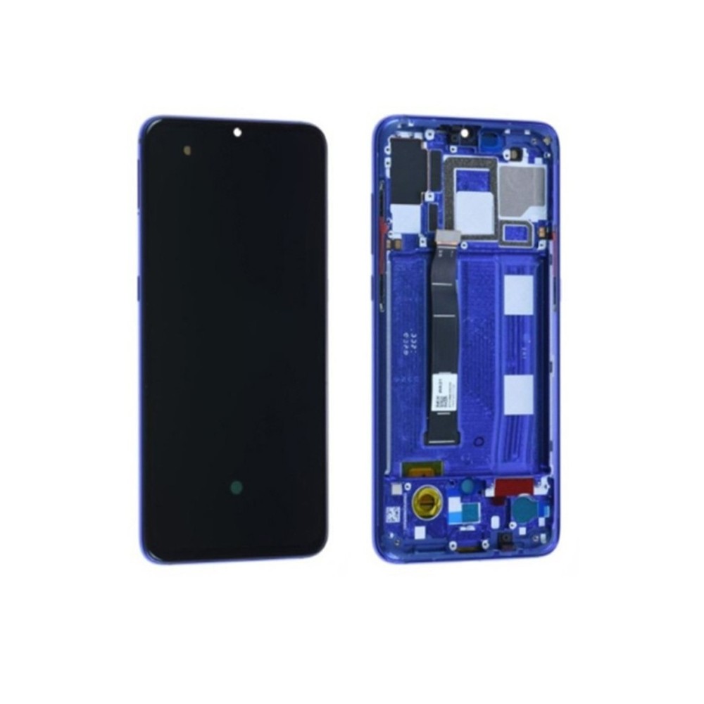 Écran Xiaomi Mi 9 Bleu Océan Bleu ocean LCD sur châssis