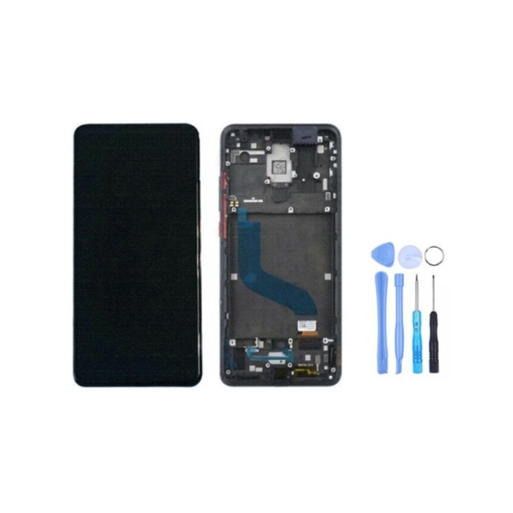 Écran Xiaomi Mi 9T/Mi 9T Pro Carbone Noir LCD sur châssis