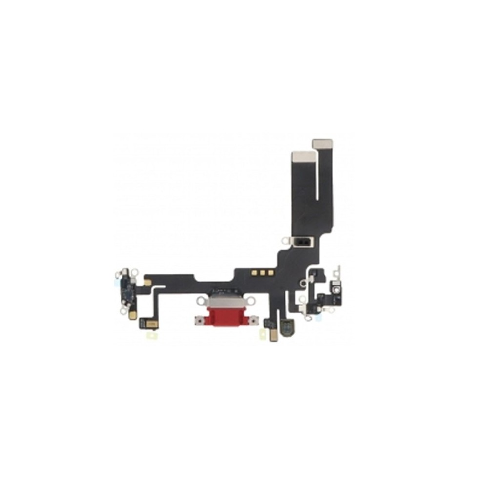 Nappe connecteur de charge iPhone 14 Rouge