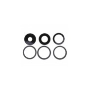 Lentille en verre caméra arrière iPhone 14 Pro/14 Pro Max 6pcs in one set Noir