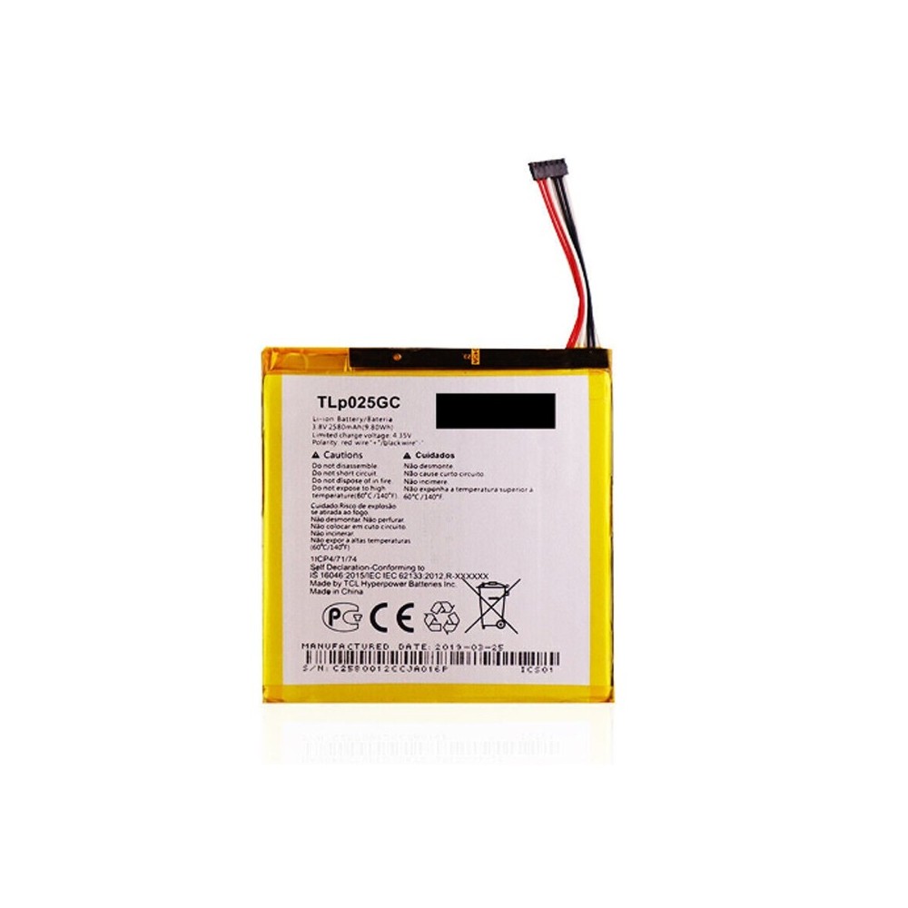 Batterie Alcatel Pixi 4 (7) TLP025GC 2580mAh