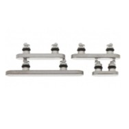 Pack bouton latéral Power Volume Mute iPhone 15 Pro/15 Pro Max Titanium 4pcs in one set Blanc