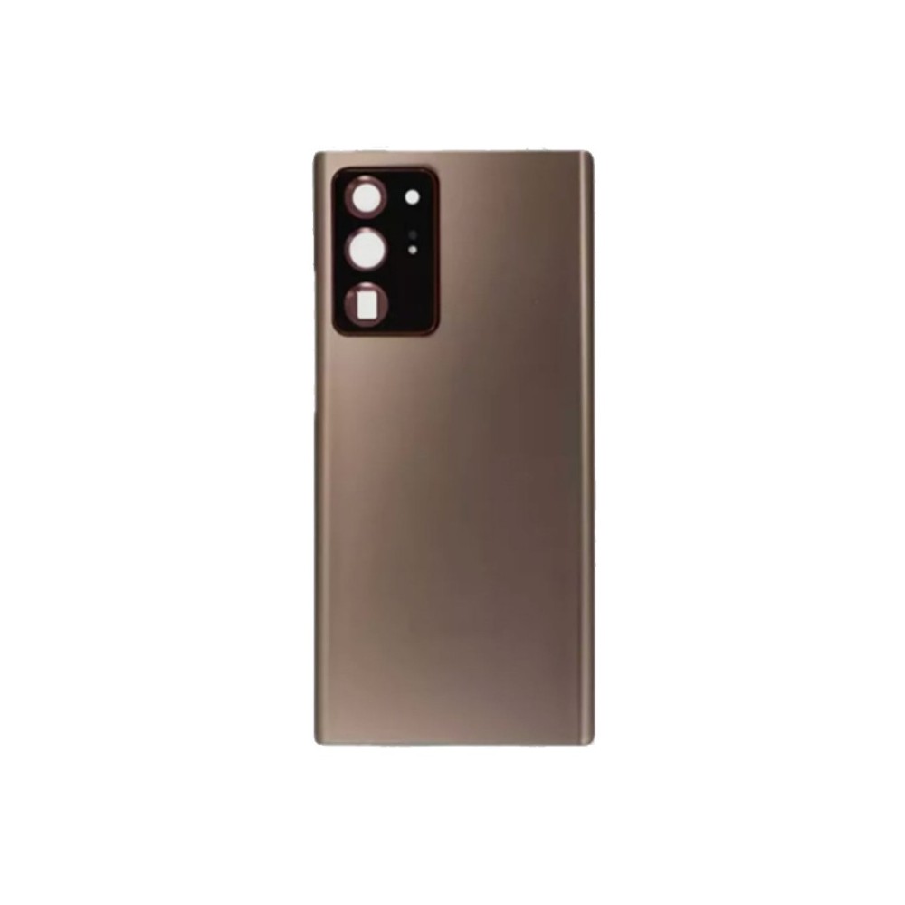 Vitre arrière avec lentille caméra pour Samsung Galaxy Note 20 ultra Bronze