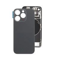 Vitre arrière iPhone 16 Pro Noir NFC avec support