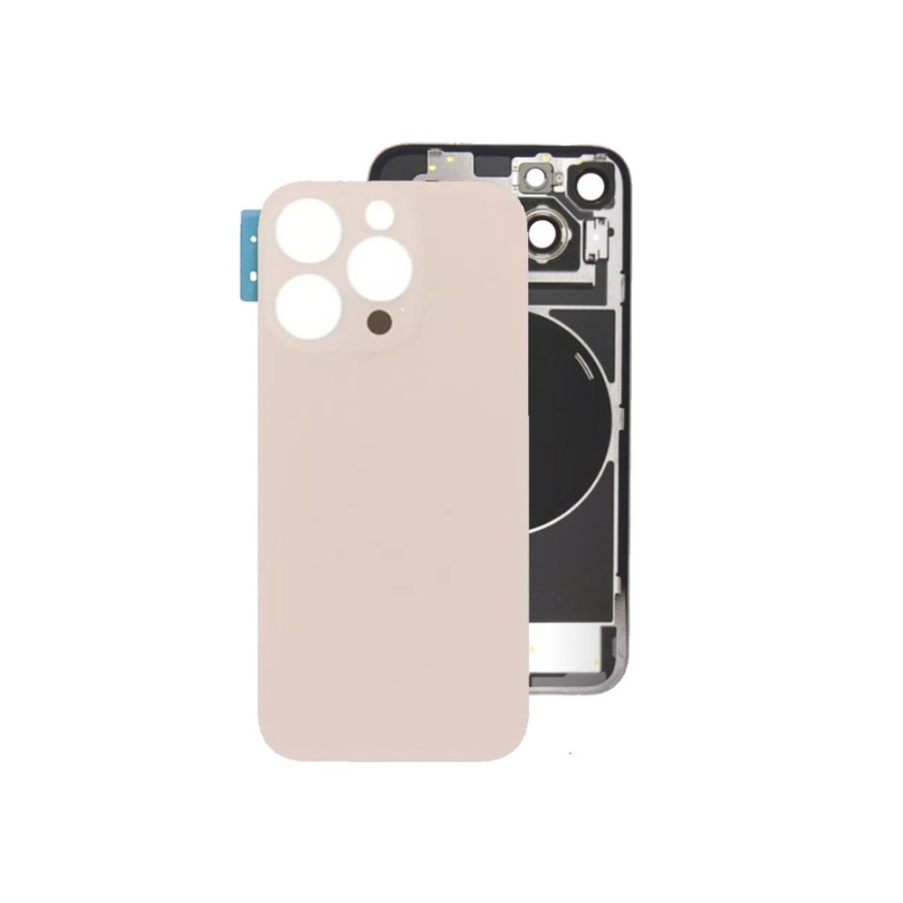Vitre arrière iPhone 16 Pro Desert NFC avec support