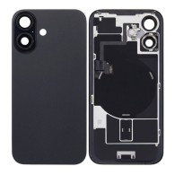 Vitre arrière iPhone 16 Plus Noir NFC avec support