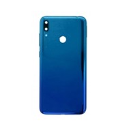 Vitre arrière Huawei Y7 2019 Y7 Prime 2019 Bleu avec lentille caméra