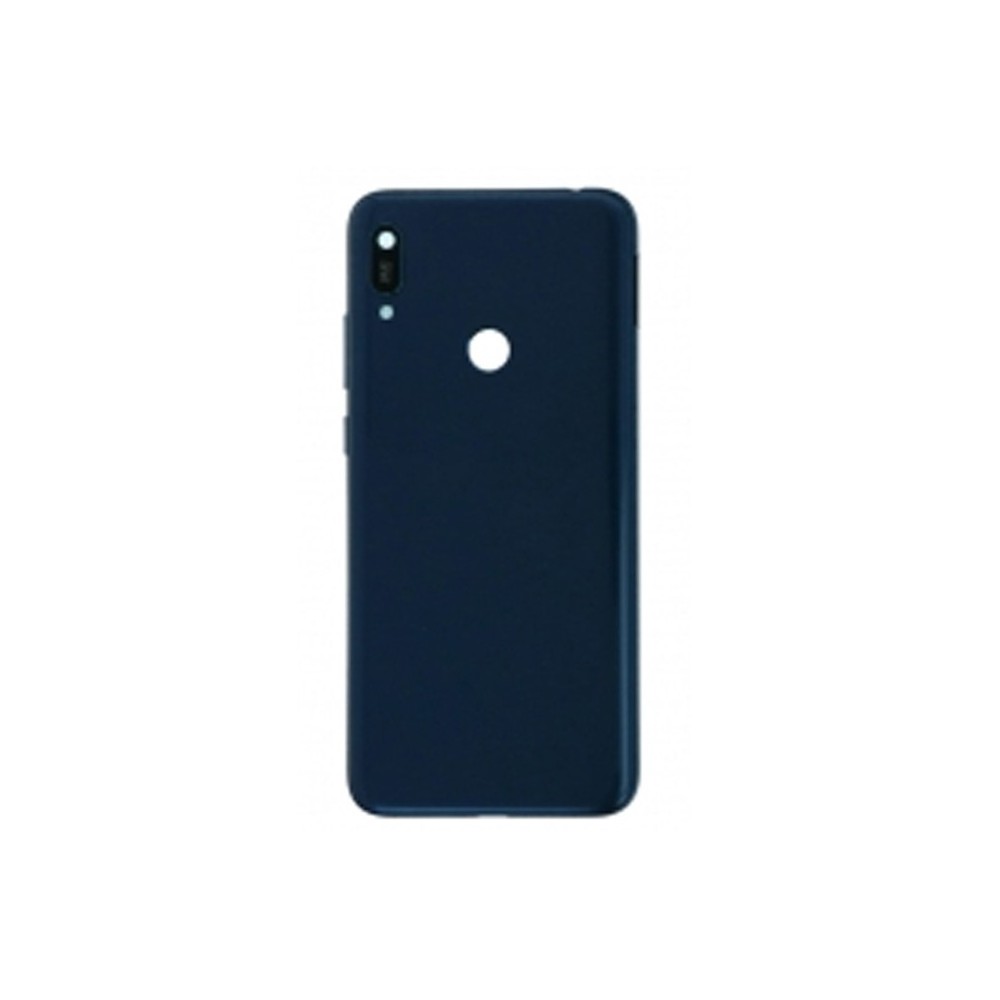 Vitre arrière Huawei Y6 2019 Bleu avec lentille caméra
