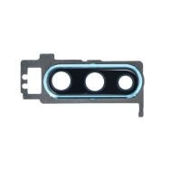 Lentille Caméra Arrière Premium pour Huawei P30 - Bleu Avec Châssis