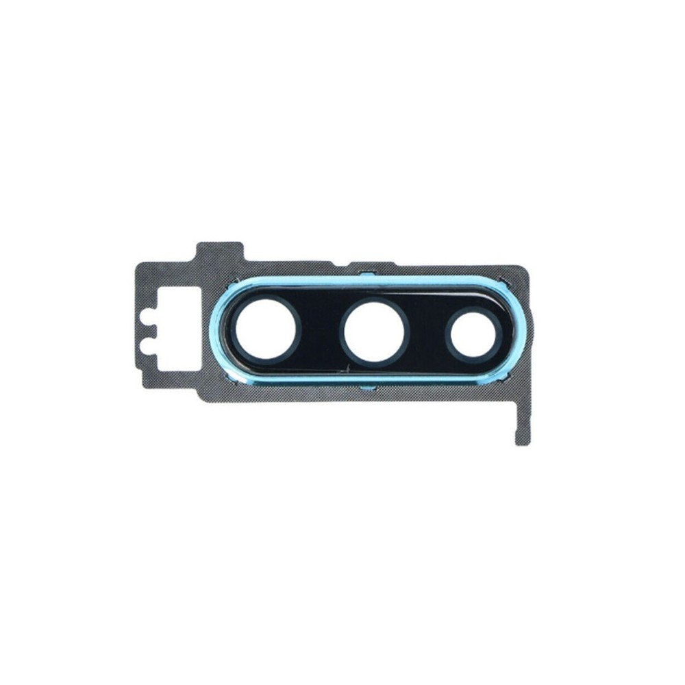 Lentille Caméra Arrière Premium pour Huawei P30 - Bleu Avec Châssis