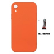 Vitre arrière iPhone XR Orange